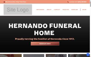 Hernando Funeral Home website