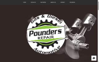 Pounders Repair website