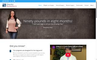Desoto Bariatrics website
