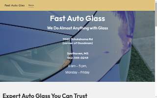 Fast Auto Glass website