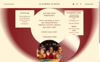 JW Learning Academy website