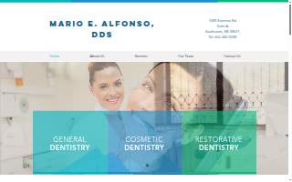 Mario E Alfonso, DDS website