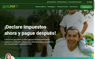 Taxes Diaz website