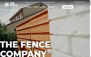 The Fence Company website
