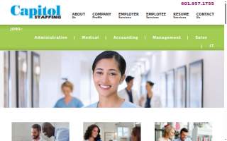 Capitol Staffing, Inc website