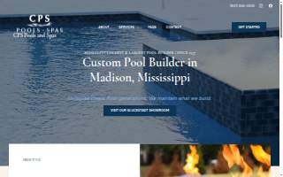 CPS Pools & Spas of Jackson website