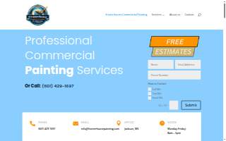 Fronterhouse Commercial Painting Solutions website