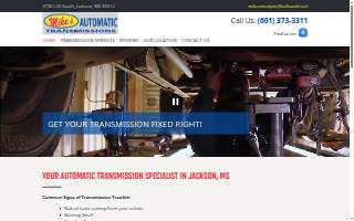Mike's Automatic Transmissions of Jackson website