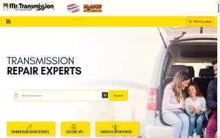 Mr. Transmission website