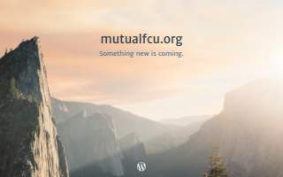 Mutual Federal Credit Union website