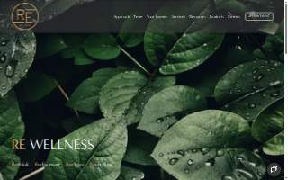 RE Wellness website