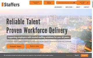 Staffers Inc. website