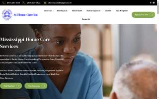 At Home Care Inc. website