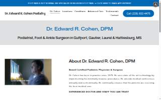 Cohen Edward DPM of Laurel website