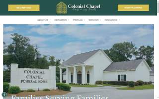 Colonial Chapel Funeral Home website