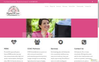 ComfortCare Home Health website