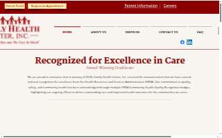 Family Health Center, Inc. website