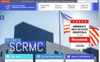 South Central Family Medicine website