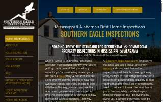 Southern Eagle Inspections website