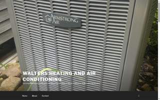 Walters Heat & Air Conditioning Llc website