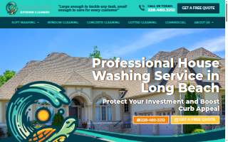 Coastal House Washing website