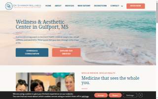 Dr. Shannon Wellness & Weight Loss website