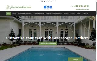 Greenscape Brothers Inc website