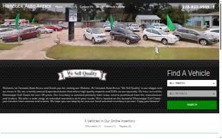 Hancock Auto Annex website