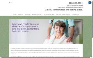 Lakeview Nursing Center website