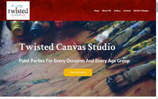 Twisted Canvas website