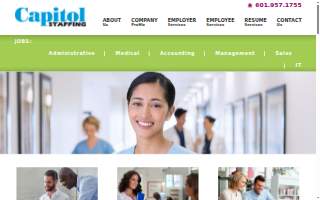 Capitol Staffing, Inc website