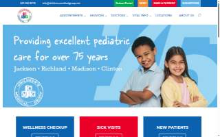 Children's Medical Group of Madison website