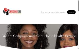 Compassionate Care Home Health Services website
