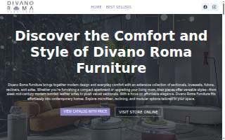 Divano Furniture website