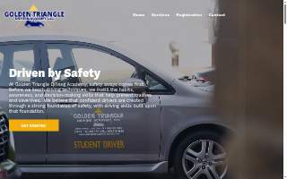 Golden Triangle Driving Academy of Madison website