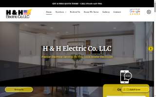 H & H Electric Co. website