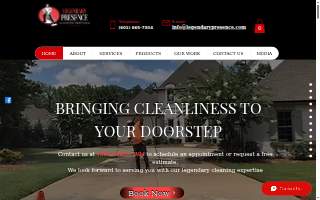 Legendary Presence Cleaning Service of Madison website