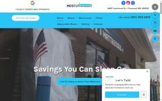 Mostly Mattresses of Madison website