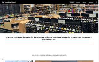 Old Trace Wine Market website