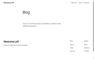 Resource Loft, LLC website