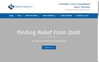 Saxton Law, PLLC website