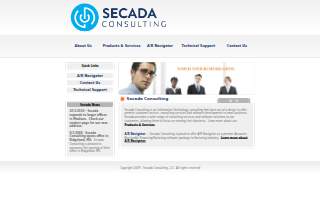 Secada Consulting website
