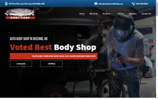 East McComb Body Shop website