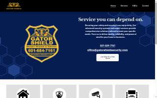 Gator Shield Security website