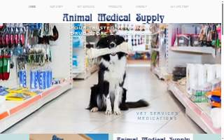 Animal Medical Supply website