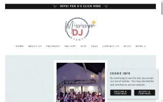 Mississippi DJ Events of Meridian website