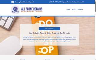 Bay Fix cellphone &computer repair website
