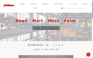 Pawn Mart Moss Point website