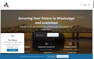 American Insurance of Natchez website
