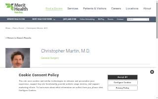 Christopher Martin, MD website